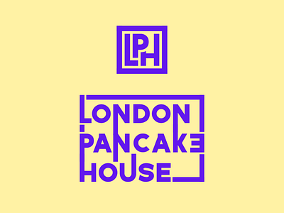 London Pancake House ayoub ayoub bennouna bakery logo bennouna branding cake logo design england flat icon illustration logo london london pancake london pancake house pancake pancake logo square square logo vector