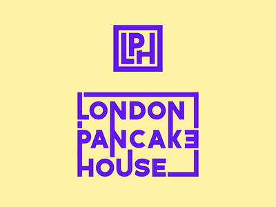London Pancake House ayoub ayoub bennouna bakery logo bennouna branding cake logo design england flat icon illustration logo london london pancake london pancake house pancake pancake logo square square logo vector