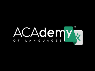 ACAdemy academy academy logo ayoub ayoub bennouna bennouna branding design flat icon illustration language language logo logo logo design modern logo moroccan designer moroccan logo morocco simple logo ui