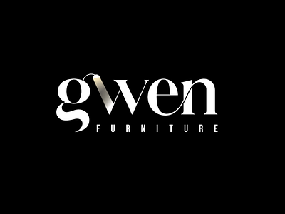 Gwen ayoub ayoub bennouna bennouna black and white branding design flat flat logo furniture furniture logo icon logo logo design modern logo moroccan moroccan designer morocco