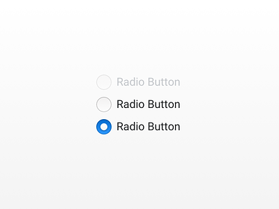 UI Radio Buttons radio buttons ui