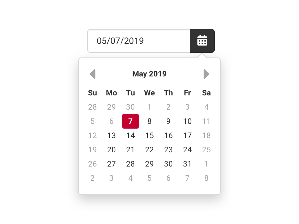 Date Picker Control