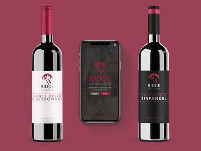 Ridge Vineyards Rebrand