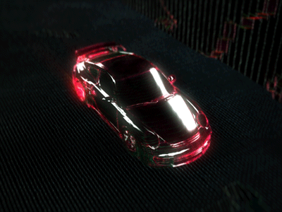 Cyberpunk HUD Car Visualization 2077 3d after effects animation c4d car cyberpunk design futurism game gif hud mograph motion motion graphics porsche reflection render scifi synthwave