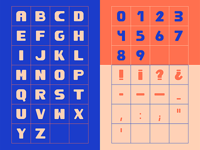 Squound typeface abcs alphabet design flat font graphic design illustrator minimal procreate type typeface typography