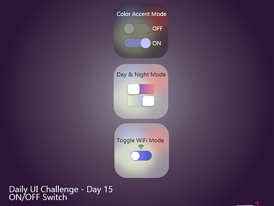 Daily UI Challenge - Day 15 - ON/OFF Switch