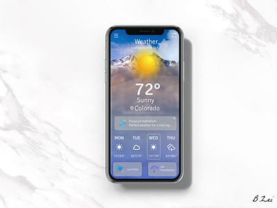 Daily UI Challenge - 37 - Weather