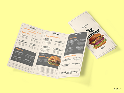 Daily UI Challenge - 43 - Food/Drink Menu