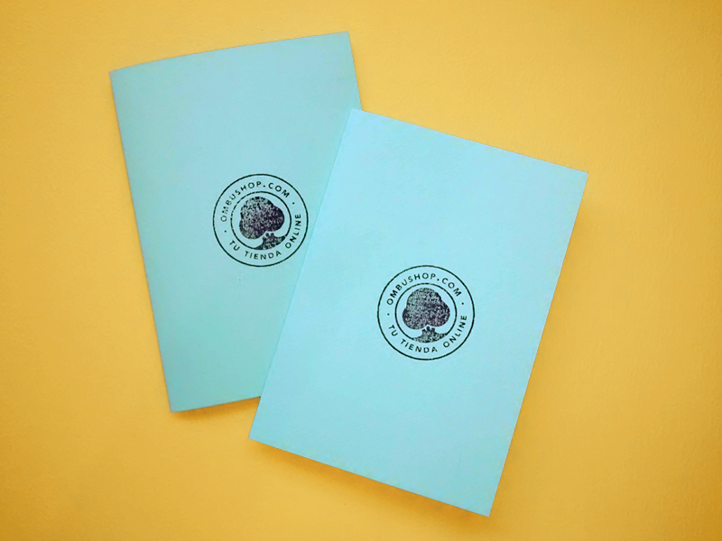 Ombushop.com e-commerce stamp flyer