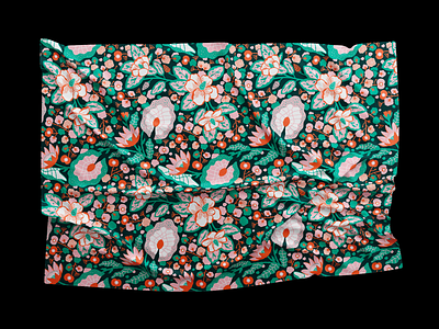 Pattern Design design fabric flowers illustration textile