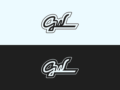 Monogram Logo GWL #1 art branding design graphic design illustrator logo vector