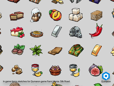 Farm Mania Silk Road Sketches 2 android farm food game goods icons ios items shop sketch