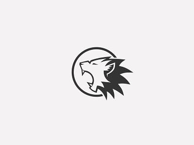 Lion Mark design identity illustration lion logo logotype mark symbol wolf
