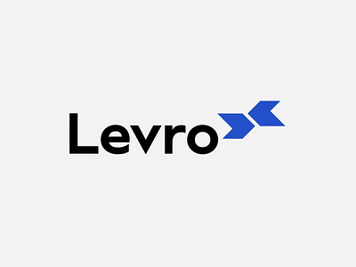 Levro logo branding design graphic design logo