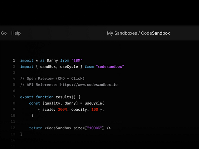 CodeSandbox