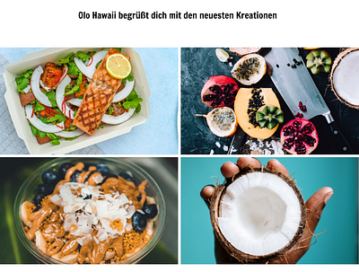 "Olo Hawaii" Design branding color design figma figmadesign food hawaii inspiration inspirations prototype restaurant uidesign uxdesign website