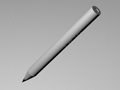 Pencil (1/100) - 100 days of 3D design 3d cinema4d pencil