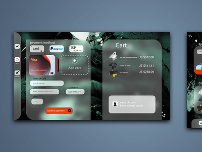 credit card checkout app dailyui design ui ux