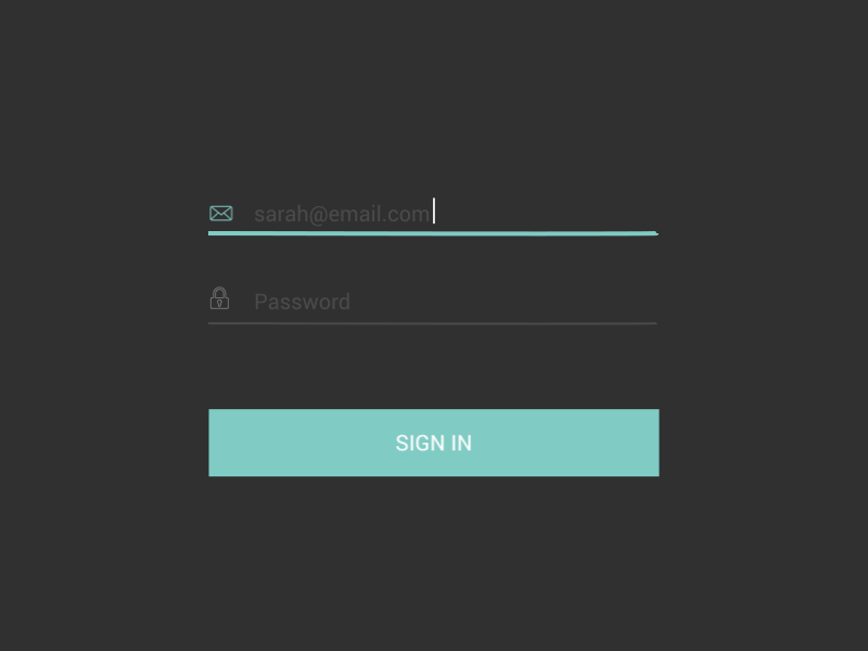 Single Sign In / Sign Up User Flow animation concept fields flow forms login onboarding signup ui user experience user flow ux