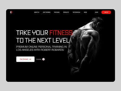 Gym Landing Page