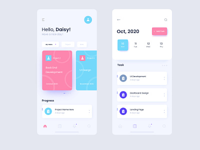 Task management Ui Design