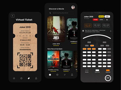 Cinema Apps (For Android and IOS)
