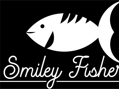 Smiley Fisheries design flat graphic design icon illustration illustrator logo minimalist logo typography vector web