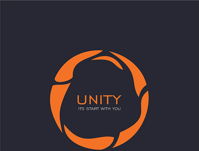 UNITY animation branding branding concept branding design branding logo company company logo design illustration logo
