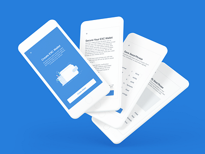 Eximchain Mobile App - Wallet Creation