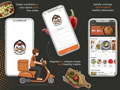 Food Delivering App Design In Figma