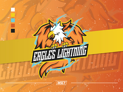 Eagles Lightning Esports art branding design esport game games illustration logo vector