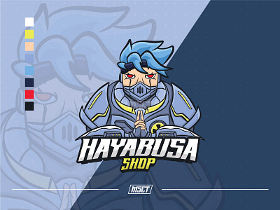 Hayabusa Shop art branding design esport game games illustration logo vector