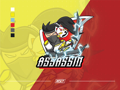 Assassin Esports art branding design esport game games graphic design illustration logo ui vector
