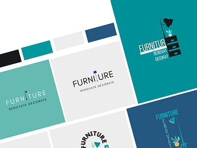Branding for Furniture website branding graphic design logo