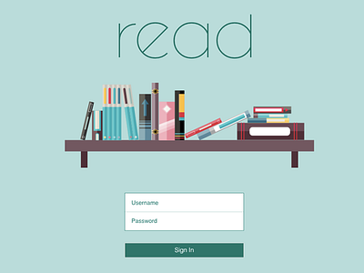 read: Online Book Library Design