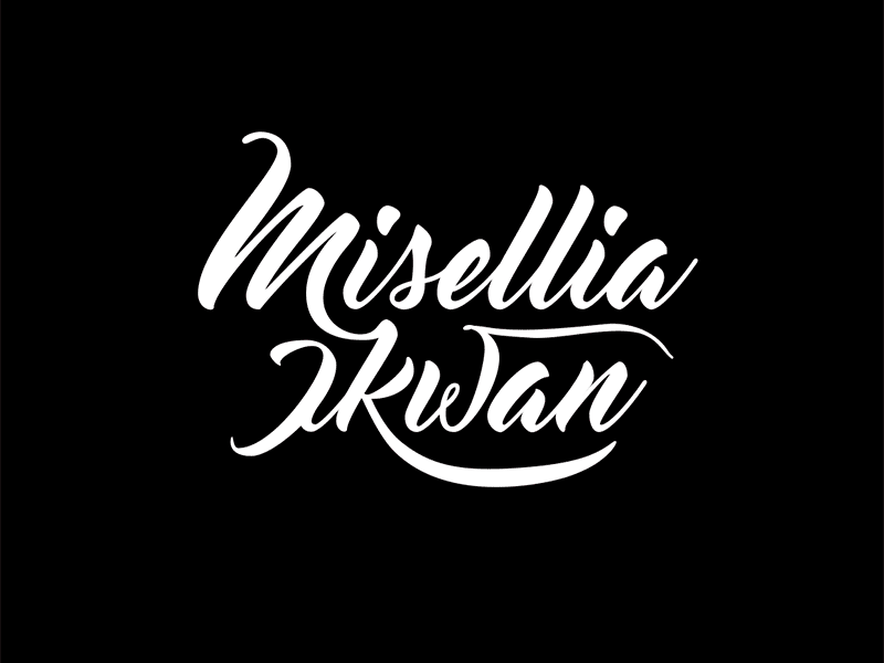 Misellia Logomotion animation lettering logo motion graphic typography