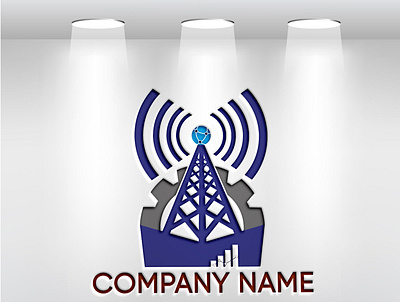 telecommunication Company Logo branding design logo logodesign minimal