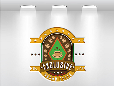 Coffe Brand logo logodesinger