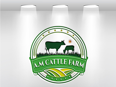 Cattle Farm Logo