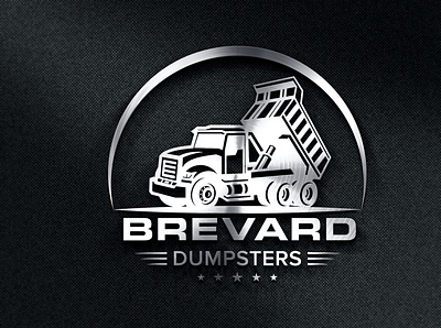 Dump Truck Logo Design branding design graphic design illustration logo logodesign logodesinger minimal vector