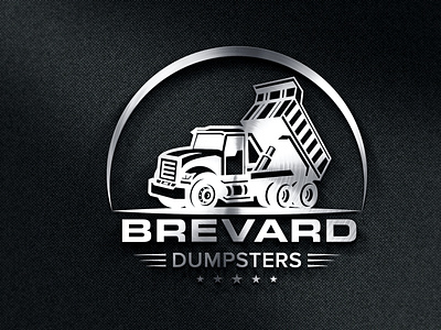 Dump Truck Logo Design