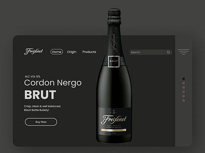 Wine Company Website Design app app design branding design ecommerce minimal sell shopping ui ui ux uidesign web ui webdesign website design wine