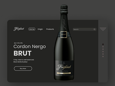 Wine Company Website Design