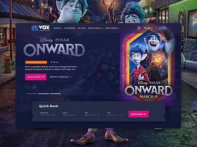 VOX Cinemas | Website redesign