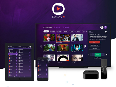 Revox Live TV App