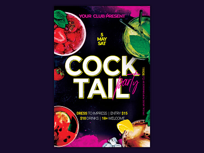 Cocktail Party Flyer