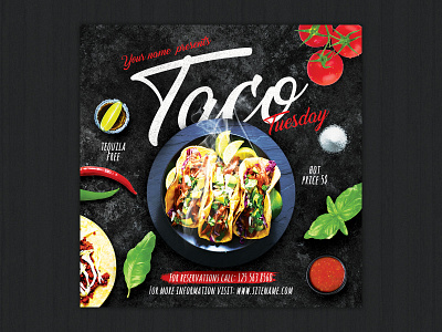 Taco Tuesday Flyer