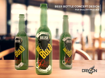 Bullish Bottle Idea branding design illustration logo type
