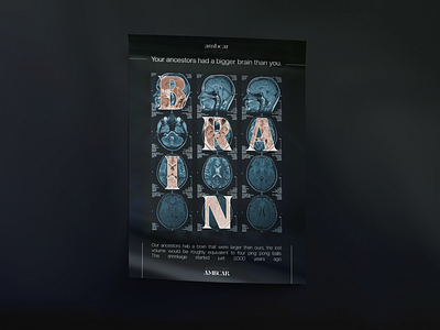 Brain Shrinkage design graphic design poster