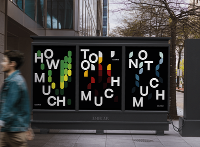 How Much is too much or not much ? design graphic design poster posterdesign